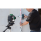 KAPRO 884G kryžminių linijų lazeris Green 4D